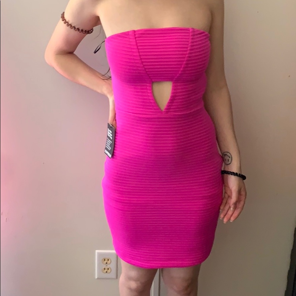 Pink sexy little dress